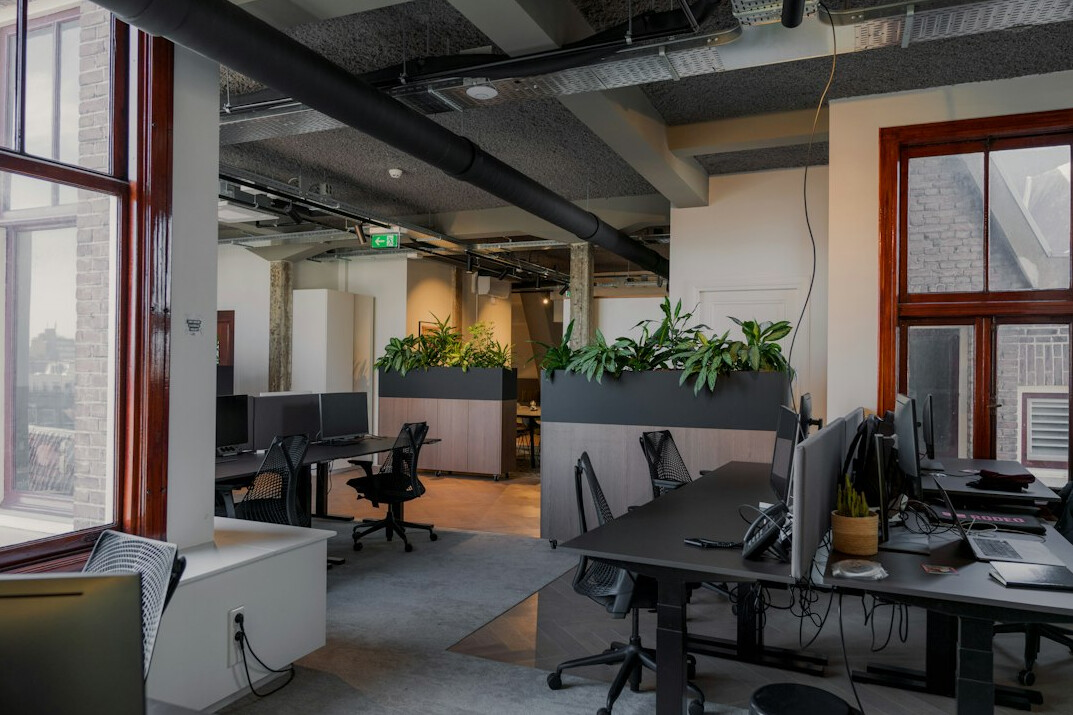 calm office environment